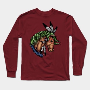 horse head ornament Long Sleeve T-Shirt